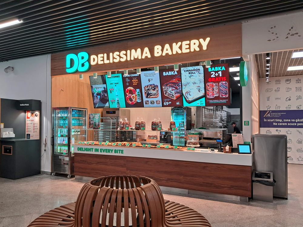 Restaurante și cafenele, Delissima, Aeroport Cluj