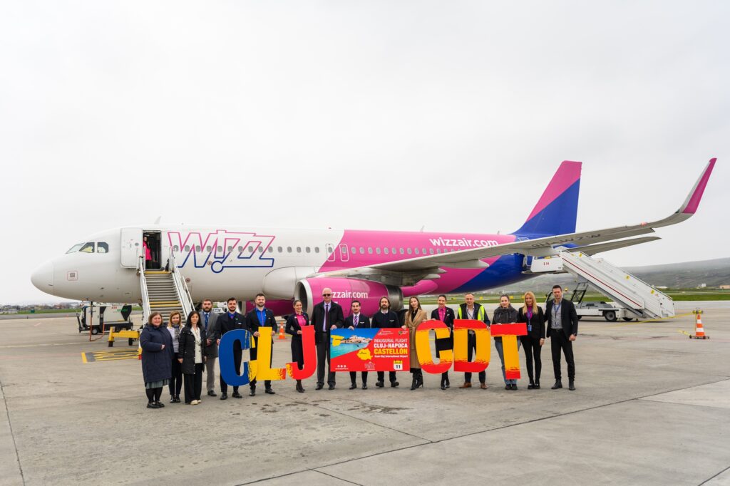Din data de 11 aprilie 2025, pe Aeroportul Internațional „Avram Iancu” Cluj este disponibilă o nouă rută spre Castellón, operată de către compania aeriană Wizz Air.
