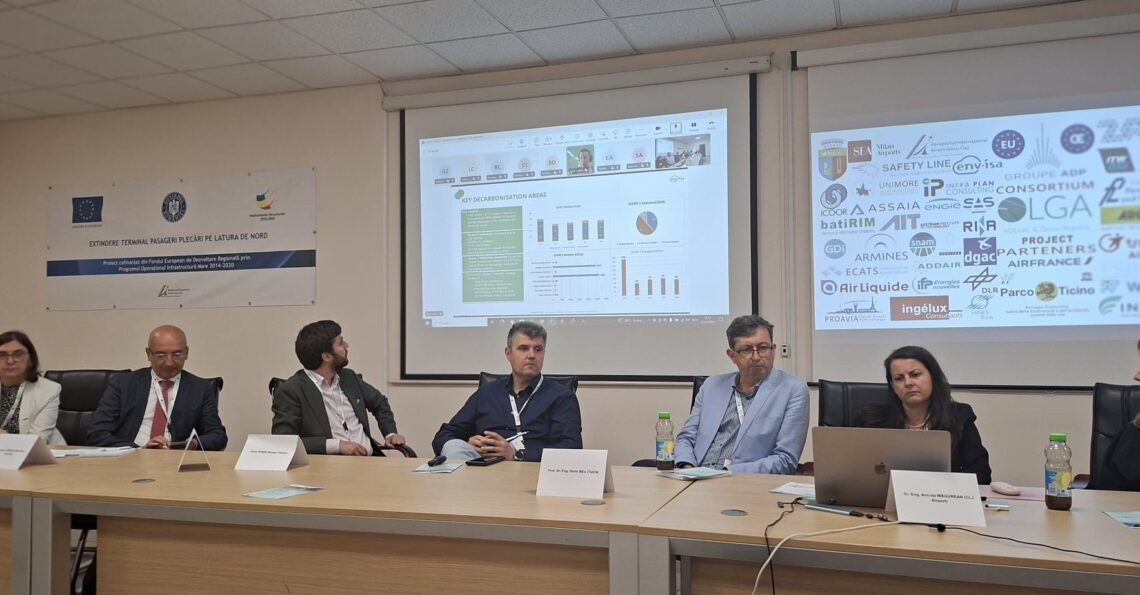 OLGA Project workshop hosted by Avram Iancu Cluj International Airport presenting sustainable aviation solutions